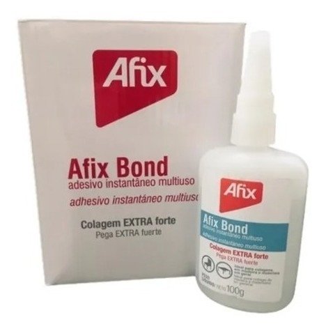 Cola Instantânea Afix Bond Colagem Extra Forte 100g 01 Unid. - 2