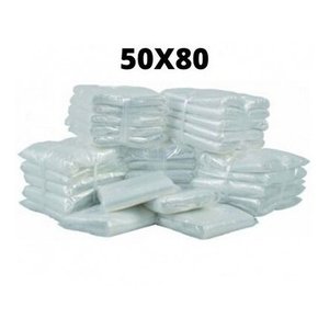 Saco Transparente 50x80 Cm (100 Unds) Utilizado Cesta Básica