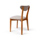 Ver imagem 5 de Kit 4 Cadeira de Jantar Madeira Maciça Floripa Estofada Premium Ergonomica Confortável Di Franco