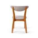 Ver imagem 6 de Kit 4 Cadeira de Jantar Madeira Maciça Floripa Estofada Premium Ergonomica Confortável Di Franco