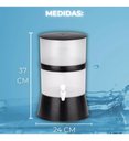 Ver imagem 3 de Filtro de Água Bebedouro Compacto 7,5l Escritório Casa Preto