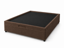 Ver imagem 2 de Cama Box Baú Casal com Encaixe para Colchão e Puxador Embutido:Marrom