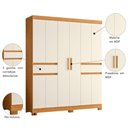 Ver imagem 2 de Armário de Quarto e Prateleiras 10 Portas