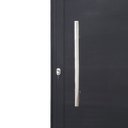 Ver imagem 2 de Porta Pivotante com Puxador e Vidro Alumínio Preto Linha 25:Esquerda/ 210 x 100
