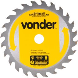 Lamina Serra Circ Vídea 200x30x3,0mm 24D 6600 rpm - Vonder - 1