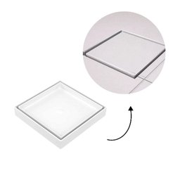 Ralo 10x10 Oculto Seca Piso/porcelanato Inteligente Cor do Ralo:branco - 3