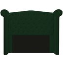 Ver imagem 2 de Kit Cabeceira 100 cm Suede + Calçadeira Madrid Verde