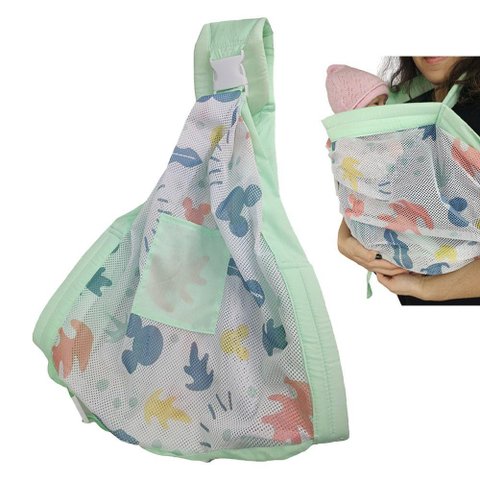 Canguru Carregador Envoltorio Sling Bebe Criança Strap Transporte Deitado Sentado Bolso Alça