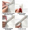 Ver imagem 5 de Fita Soleira Flexível Contenção de Água Piso Banheiro e Pia