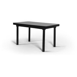 Kit Mesa de Jantar França 160x80 Preta 6 Cadeiras Azul - 3