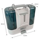 Ver imagem 2 de Extrator Higenizador De Sofa Portatil Limpeza Profunda De Manchas Poltrona Tapetes Estofados Bancos 