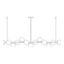 Ver imagem 2 de Lustre Pendente 13 Globos de Vidro