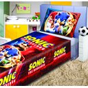 Ver imagem 1 de Jogo De Lençol Cobre Leito E Fronha Carros Sonic Kit 2pçs