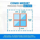 Ver imagem 3 de Persiana Vertical em Tecido com Bando Crisdan Largura 1,10 X 1,20 Altura Branco