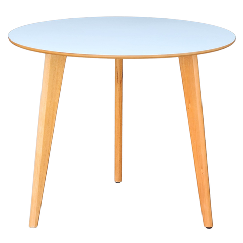 Mesa de Jantar Redonda Júlia de 80cm Branca