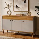 Ver imagem 4 de Buffet 3 Portas Jade Gold Cinamomo/Off White