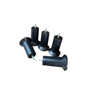 Ver imagem 3 de Kit 7 Pés Preto 6cm para Sofá, Cama Box, Parafuso Universal 5/16
