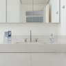 Dispenser Porta Sabonete Líquido 300ml Com Fixação Parede:Cinza - 5