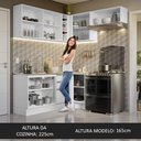 Ver imagem 7 de Armário de Cozinha Completa de Canto 349cm Branco Glamy Madesa 07