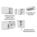 Ver imagem 5 de Armário de Cozinha Completa de Canto 349cm Branco Glamy Madesa 07