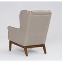 Ver imagem 5 de Poltrona Dekorien Milena Linho Aveia Alto Acabamento