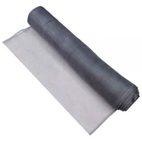 Tela Mosquiteiro Pesada Cinza 1,50x50m Valeplast