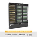 Ver imagem 4 de Auto Serviço Vanguard Extra Frio 3 Porta -5 ºc Asvef3ppp Preto/preto 220v - Refrimate