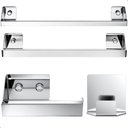 Ver imagem 1 de Kit de Acessórios para Banheiro Inox 4 Pçs F.Master Slim Df