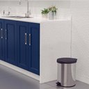 Ver imagem 3 de Lixeira com Pedal New em Aço Inox Polido 12 L Tramontina