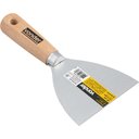 Ver imagem 3 de Espátula Betumadeira Aço Carbono 4" 10cm Cabo Madeira Vonder