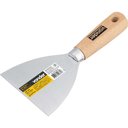 Ver imagem 5 de Espátula Betumadeira Aço Carbono 4" 10cm Cabo Madeira Vonder
