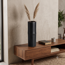 Ver imagem 2 de Vaso Tubo Cilíndrico Decorativo Bambu Preto Fosco 36cm Columbus Gold