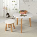 Ver imagem 2 de Banco Infantil em Mdf 28cm X 28cm X 32cm