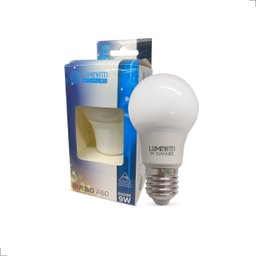 Lâmpada Bulbo A60 Led 9w Luminatti Bivolt 6500k Branco Frio - 1