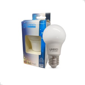 Lâmpada Bulbo A60 Led 9w Luminatti Bivolt 6500k Branco Frio