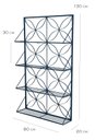 Ver imagem 2 de Suporte Plantas Jardim Vertical de Parede Ferro Decoração Oferta