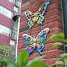Borboleta de Metal Grande para Parede Decoração Jardim Sala - 2