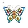 Borboleta de Metal Grande para Parede Decoração Jardim Sala - 1