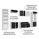 Ver imagem 5 de Armário de Cozinha Completa 330cm Branco/Preto Agata Madesa 02