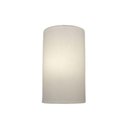 Ver imagem 1 de Arandela Meia Cana Vivare Md-2031 Cúpula em Tecido 30-18x16cm - Bivolt Branco 127-220v