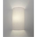 Ver imagem 3 de Arandela Meia Cana Vivare Md-2031 Cúpula em Tecido 30-18x16cm - Bivolt Branco 127-220v