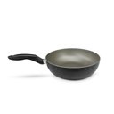 Ver mais imagens de Panela Frigideira Tampa de Vidro Wok 24cm Antiaderente Alumínio - Classy