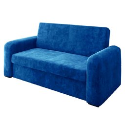 Sofá Cama Beny Versátil 2 Lugares em Veludo Selmer - 6