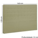 Ver imagem 4 de Cabeceira Queen 160 cm Lonnd Linho SL 75 Peer