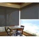 Ver imagem 3 de CORTINA PERSIANA ROLO TELA SOLAR 5% 0,40 Larg X 0,90 Alt:Preto