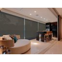 Ver imagem 2 de CORTINA PERSIANA ROLO TELA SOLAR 5% 0,40 Larg X 0,90 Alt:Preto