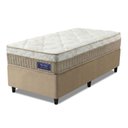 Ver imagem 1 de Cama Box Colchão Solteiro Molas Ensacadas Euro In Natural Confort 88x188x63cm Apolo