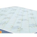 Ver imagem 4 de Colchão Queen CASTOR Casal Max Espuma D45 158x198x15cm Branco/Azul