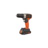 Parafusadeira Furadeira 20V Black Decker Preto Laranja - 1