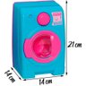 Brinquedo Mini Máquina de Lavar Roupas Lavadora Home Love - 2